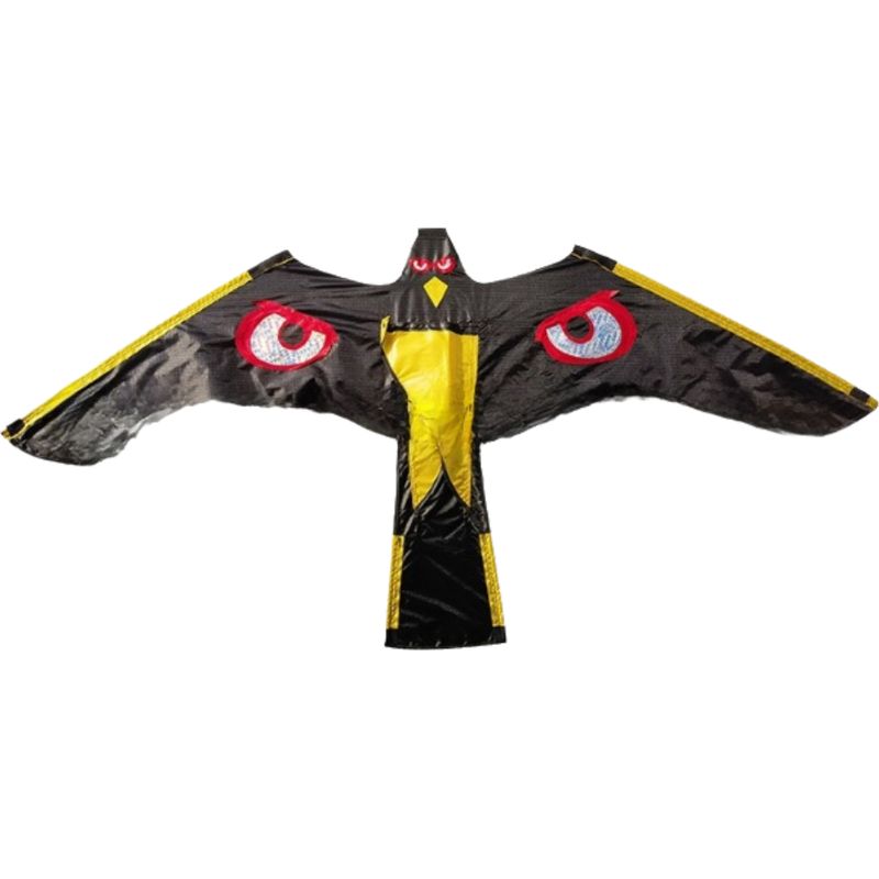 Falkenförmige Vogelscheuche – Vogelabwehr-drachen – Für Garten, Terrasse, Rasen, Bauernhof – 120 Cm X 65 Cm – 1 Stück