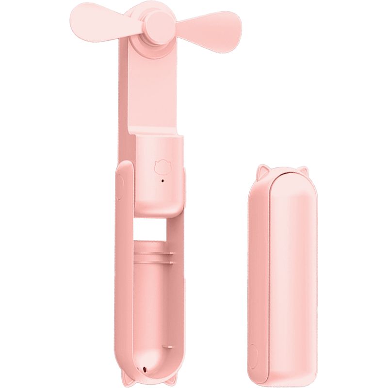 Tragbarer, Faltbarer Ventilator – Usb-aufladbar – 1200 Bis 2000 Mah – 32 Stunden Akkulaufzeit – Für Den Innen- Und Außenbereich – 1 Stück