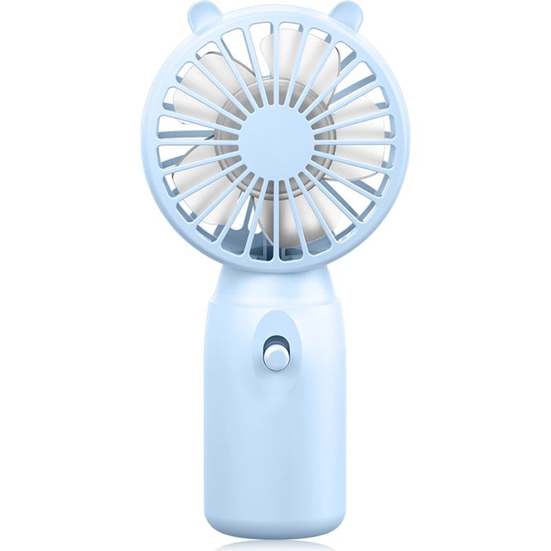 Tragbarer Usb-ventilator – Mini-taschenventilator – Für Outdoor, Büro Und Reisen – Bürstenloser Motor Mit 6000 U/min – 2 Aaa-batterien