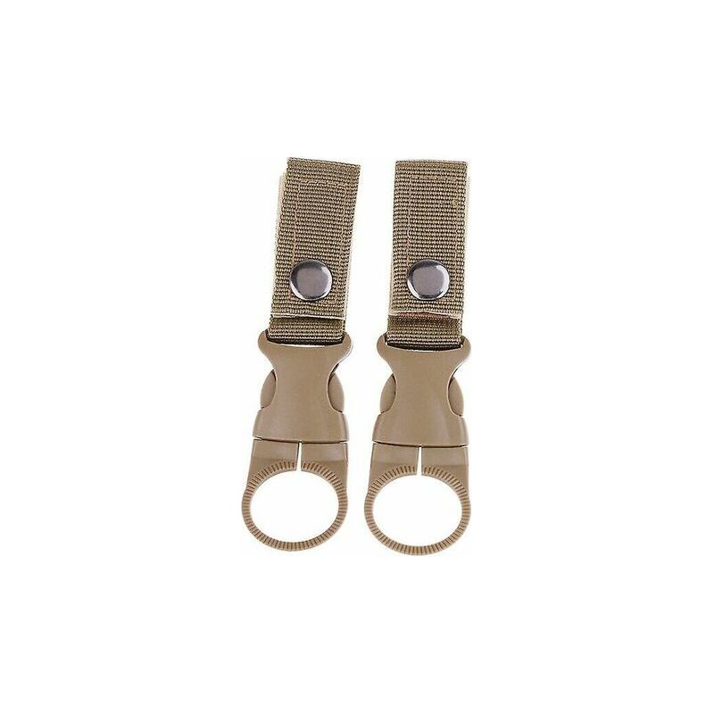 Schnallenhaken – Nylon-gurtbandclip – Für Wasserflaschen, Rucksäcke, Kletterausrüstung, Gürtel, Kleiderbügel – 145 X 25 Mm – 2 Stück