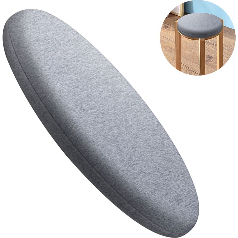 Hockerkissen – Memory-schaum – Durchmesser 35 Cm – Für Barhocker Oder Feste Sitzflächen – 1 Stück
