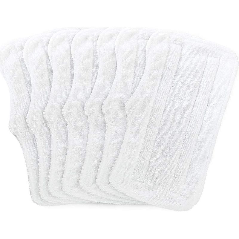 Mikrofasertuch Für Dampfreiniger – 3-lagig – Mit Klettverschluss – Kompatibel Mit Beuteldampfreinigern – 4er-pack