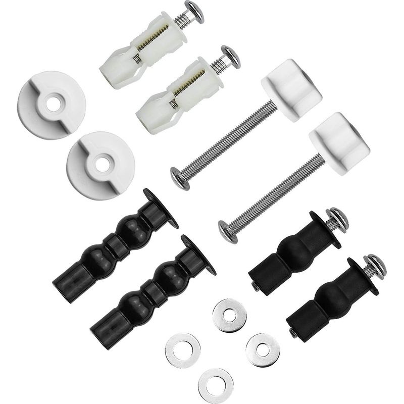 Wc-sitz-befestigungsset – Edelstahlscharnier – Passend Für 14 Bis 18 Mm Löcher – 3 Paar
