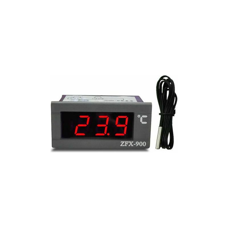 Digitale Temperaturanzeige – Für Kühl- Und Gefrierschränke – 220-v-netzteil – Sondenfehleranzeige – Einfache Installation