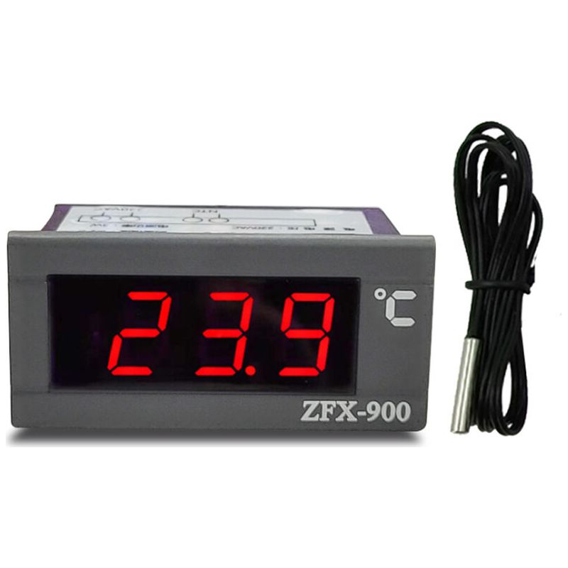 Integriertes Digitales Thermometer – Echtzeit-temperaturanzeige – Für Kühl-/gefrierschränke – 220 V – 1 Stück