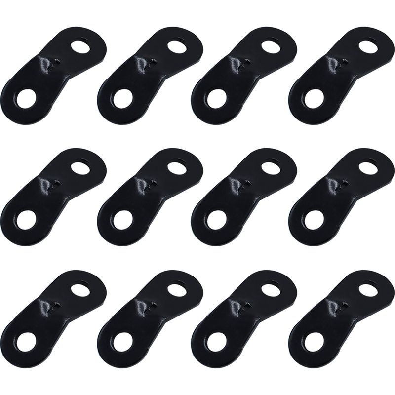 Seilspanner - Aluminiumlegierung - Für Zelte Und Markisen - 12 Stück