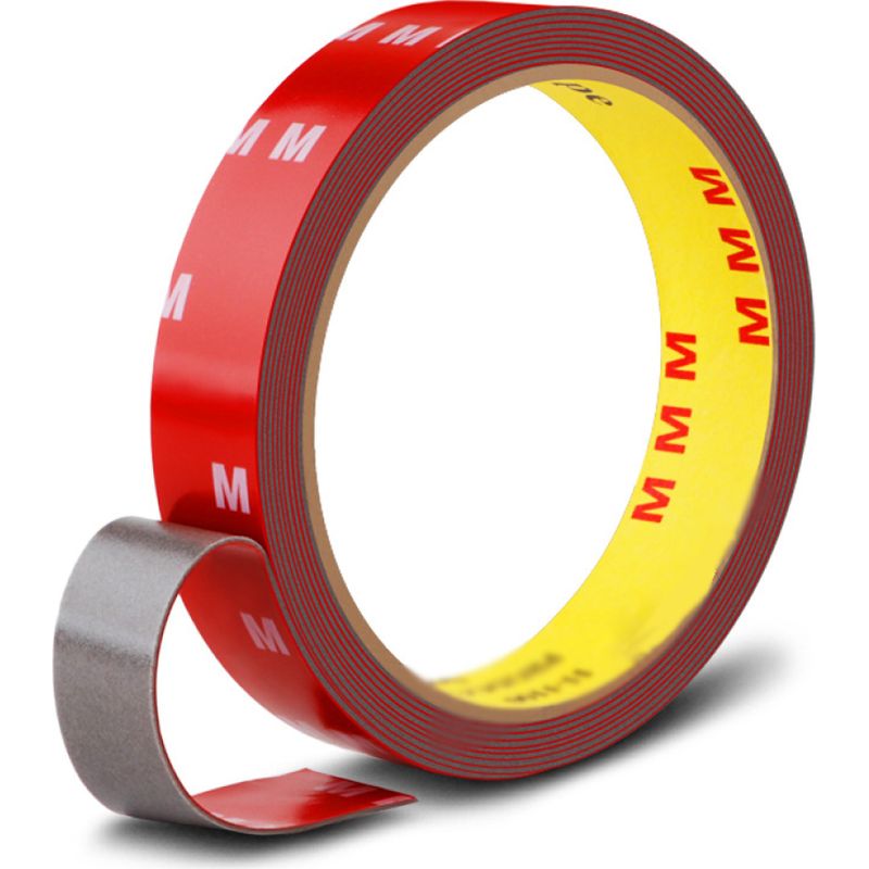 Doppelseitiges Klebeband – 20 Mm X 3 M – Acrylschaum – Wasserfest – Zur Befestigung Auf Metall, Glas, Kunststoff Und Holz – 1 Stück