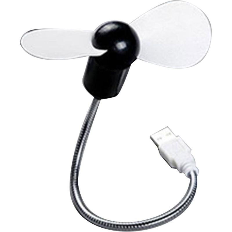 Usb-ventilator – Flexibel – 27,5 Cm – Usb-betrieben – Für Laptops Und Desktop-computer – 1 Stück