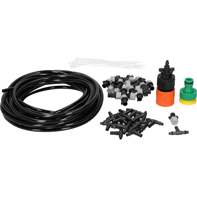 Nebel-sprinkler-set – 20-m-gartenbewässerungssystem – Zur Kühlung Und Bewässerung – 1 Stück