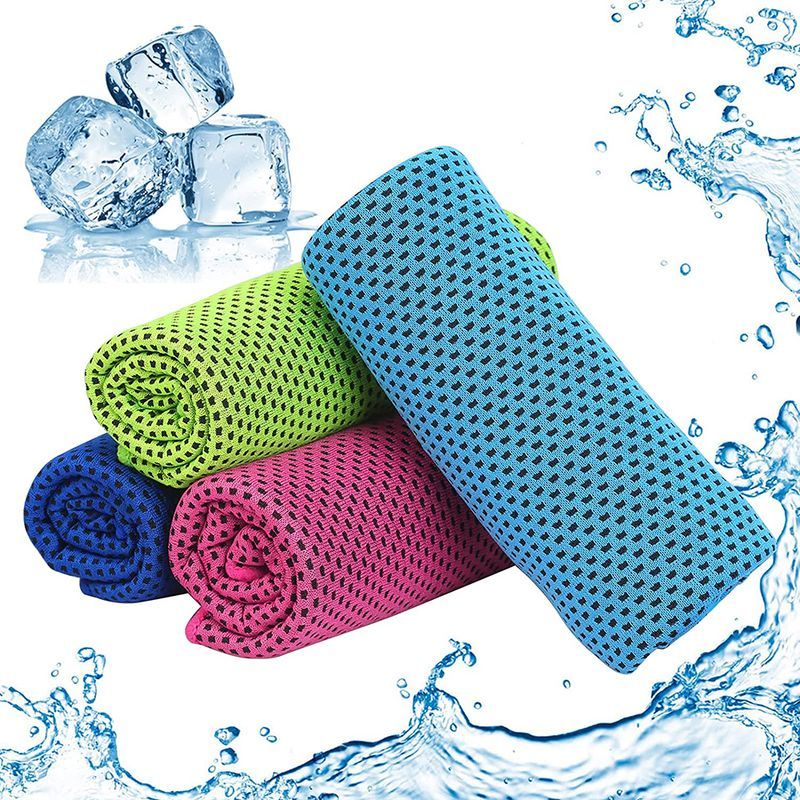Kühlendes Handtuch – Mikrofaser – Für Outdoor-aktivitäten Wie Yoga, Golf Und Andere Sportarten – 80 X 30 Cm – 1 Stück