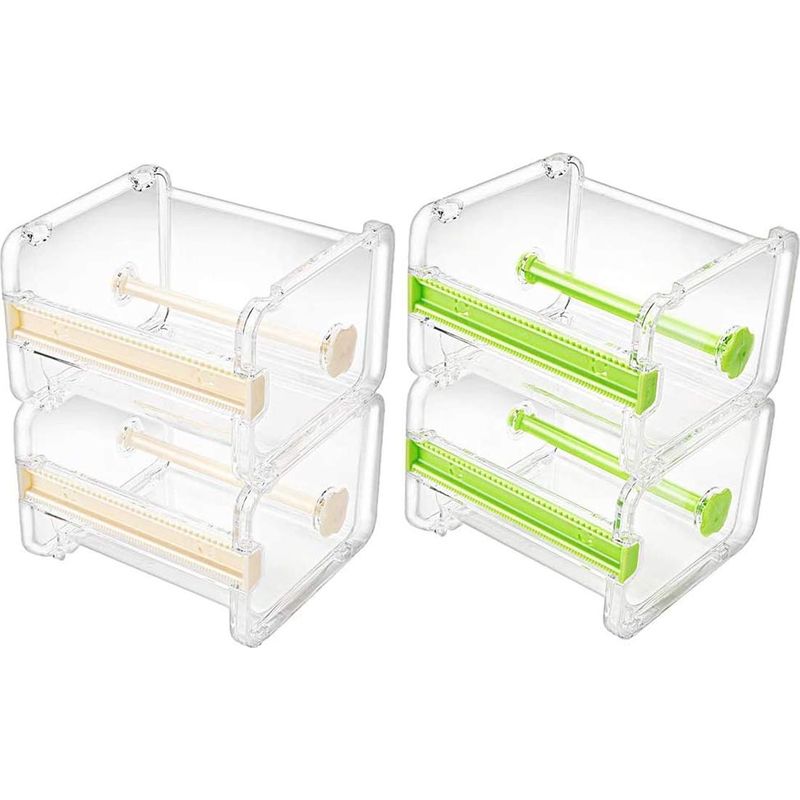 Abroller Für Abdeckband – 4,1 X 3,6 X 2,8 Zoll – Material: Pp+abs – Geeignet Für 7,6 Cm Breites Klebeband – 3 Stück