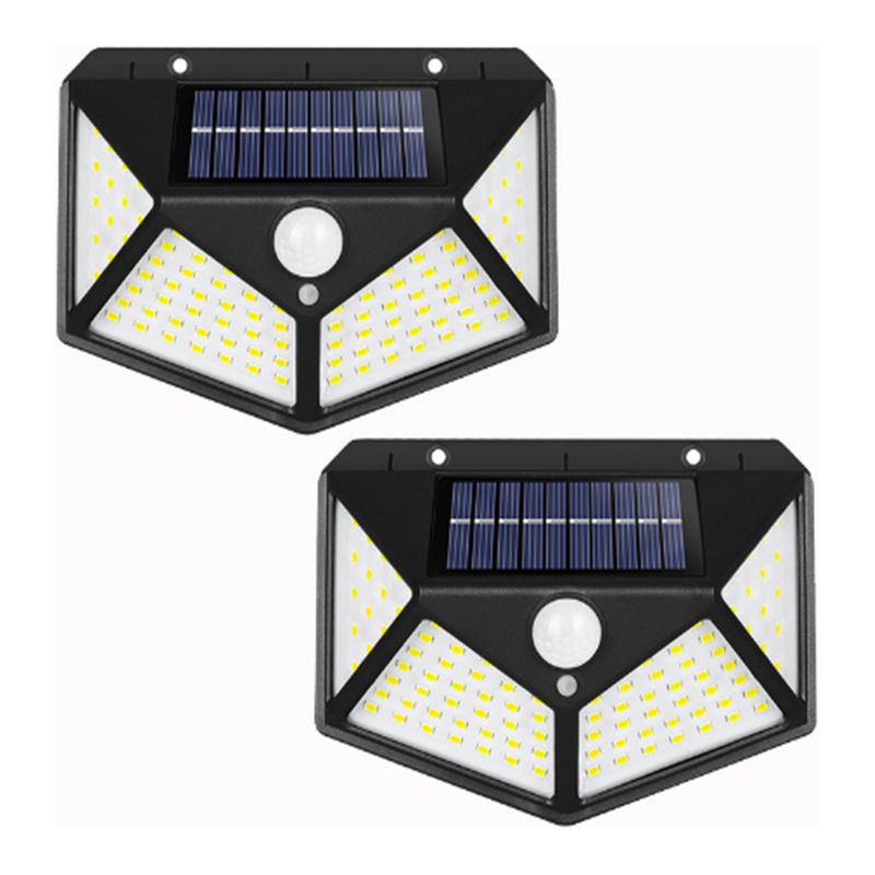 Solar-außenleuchte Mit Bewegungsmelder – Wasserdichte Solar-wandleuchte Für Garten, Einfahrt, Garage – 1 Stück