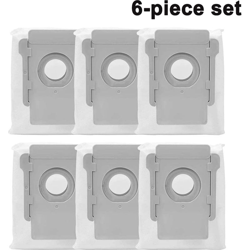 Staubsaugerroboter-beutel – Für I7, E5 Und E6 – 99,9 % Filtration – Vliesstoff + Pp – Kompatibel Mit Der Basisstation – 10er-pack