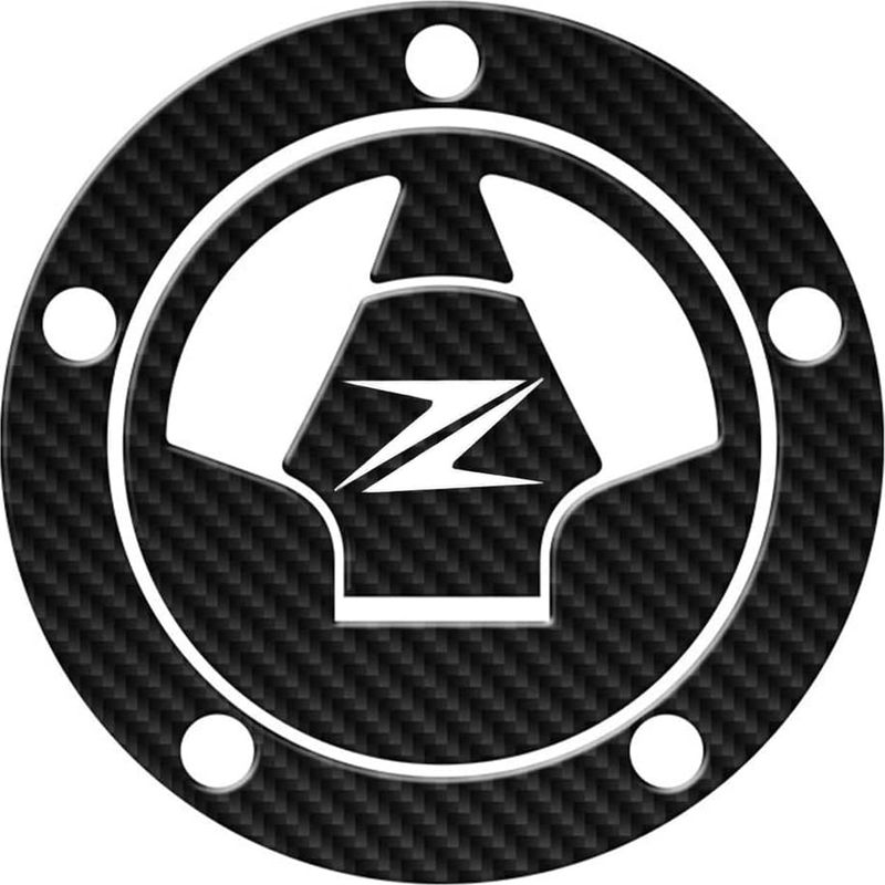 Tankaufkleber – Carbonfaser – Für Kawasaki Zx10r, Zx6r, Z750, Z800, Z1000, Ninja 650, Er6n, Gtr1400, Kle650, Versys 650, 1000 Motorräder – 1 Stück