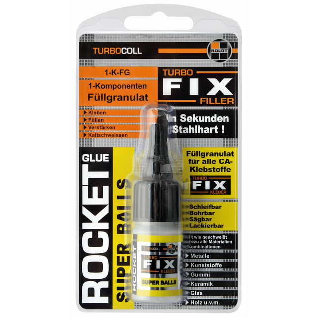 Boldt Füllstoff Super Balls Rocket Turbocoll TurboFix 16 g