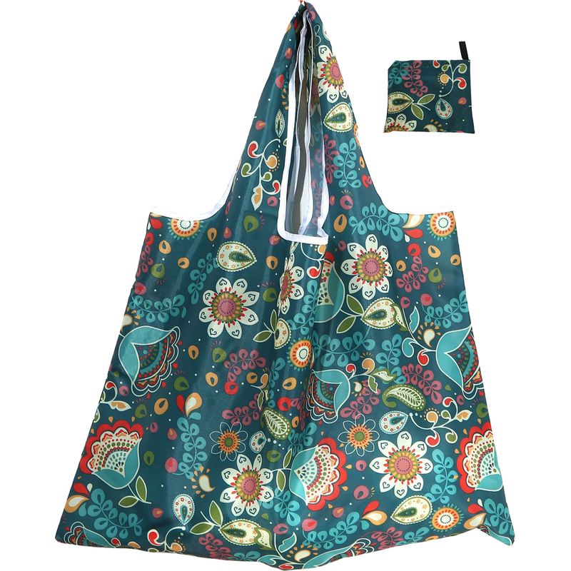 Wiederverwendbare Tasche – Faltbare Einkaufstasche – Wasserabweisendes Material – 68 X 58 Cm (aufgefaltet) – 1 Stück