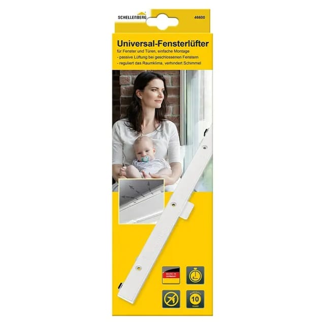 Schellenberg Universal-Fensterlüfter Erweiterung zum Starterset Weiß
