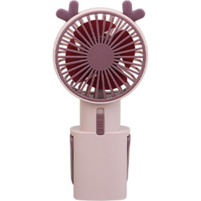 Tragbarer Ventilator – Usb-aufladbar – 3 Geschwindigkeitsstufen – Für Büro, Reisen Und Outdoor-aktivitäten – 1 Stück