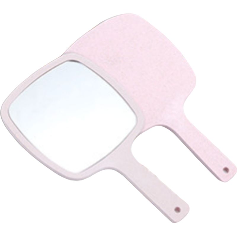 Tragbarer Spiegel Mit Griff – Quadratisch – 15 X 15 Cm – Klarglas – Für Make-up, Badezimmer, Reisen – 1 Stück