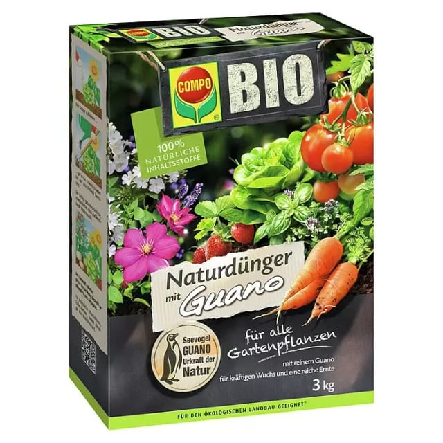 Compo Bio NaturDünger Guano 3 kg