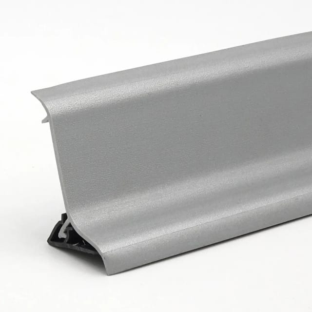 Döllken Profiles Wandabschlussleiste Classic 63,5 cm Silbergrau