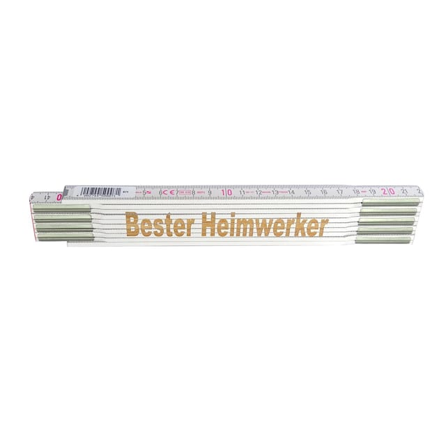 Stabila Zollstock mit Lasergravur Bester Heimwerker 2 m