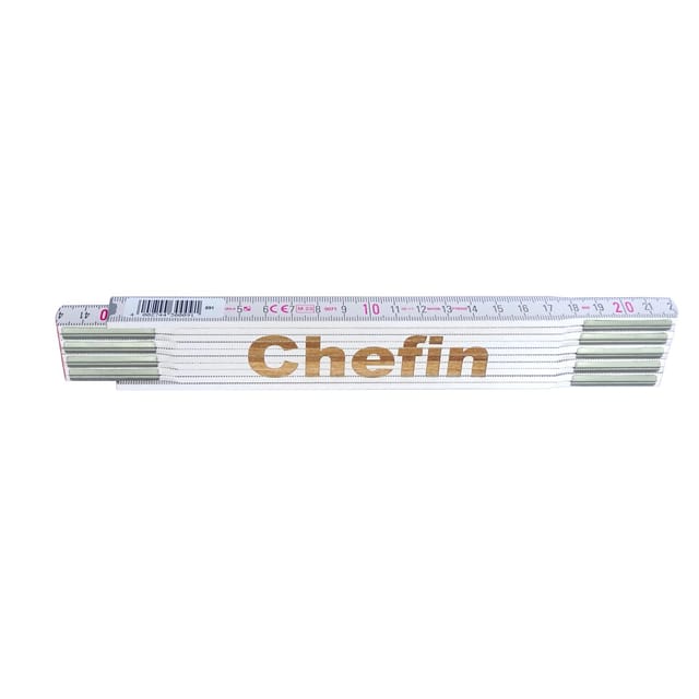 Stabila Zollstock mit Lasergravur Chefin 2 m