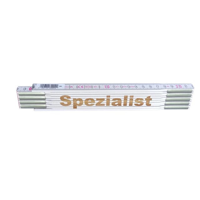 Stabila Zollstock mit Lasergravur Spezialist 2 m
