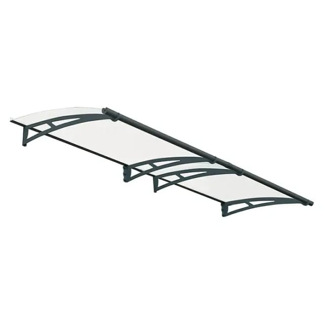 Canopia Vordach Aquila 3 m x 90 cm Grau Klar