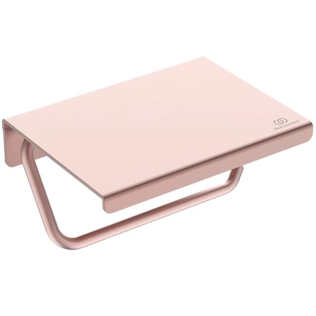 Ideal Standard Papierrollenhalter mit Ablage Rosé