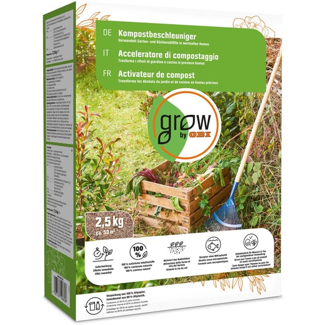GROW by OBI Kompostbeschleuniger, 2,5 kg