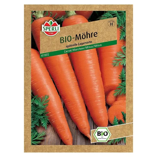 Sperli Bio Möhre Lagersorte