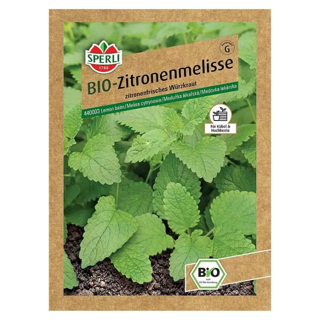 Sperli Bio Zitronenmelisse