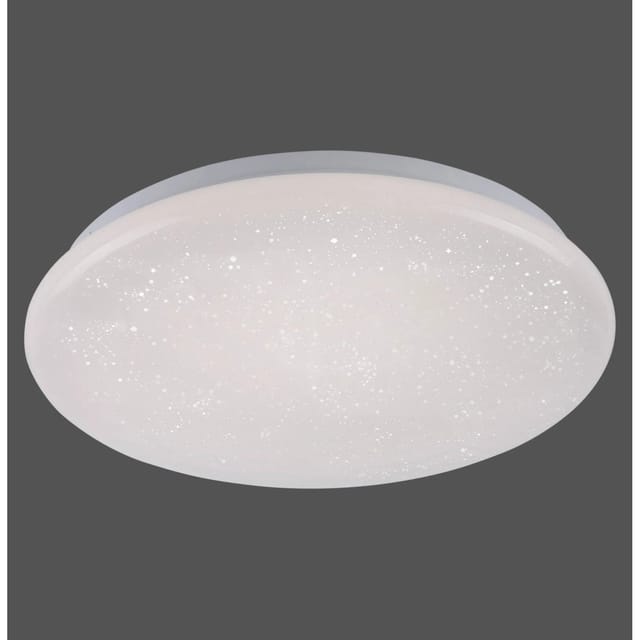 Just Light. LED-Deckenleuchte Skyler Weiß Ø 34 cm