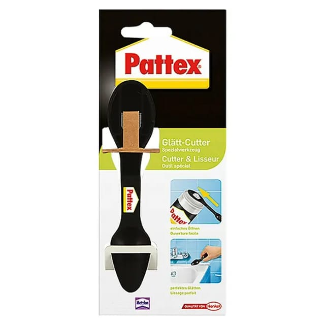 Pattex Glätt-Cutter Fugenwerkzeug 1 Fugenglätter Schwarz