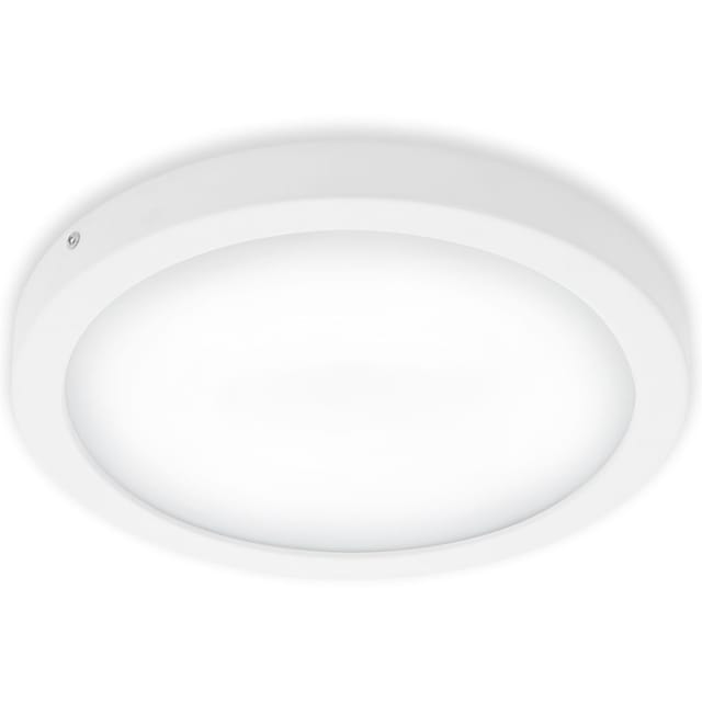 Briloner LED-Decken-& Wandlampe Fire Weiß Ø 30 cm
