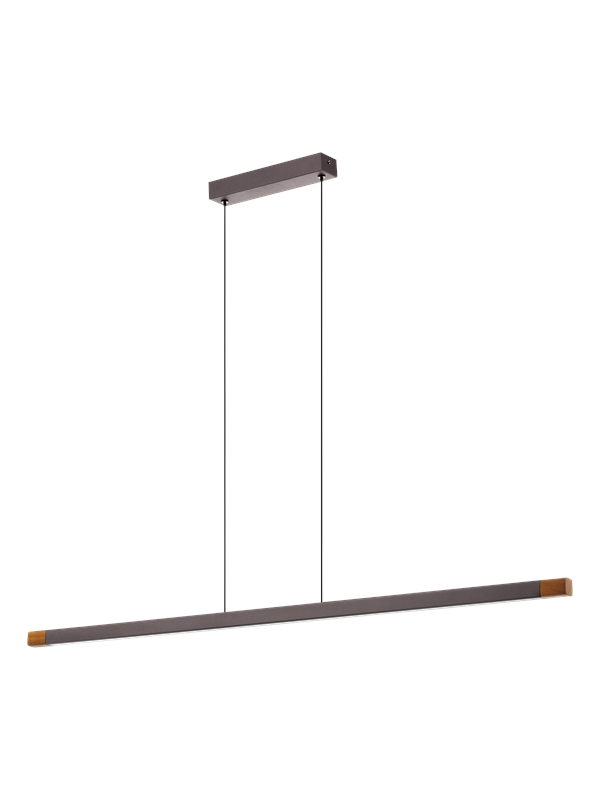 Eglo LED-Pendelleuchte Lisciana Grau 110 cm x 126 cm