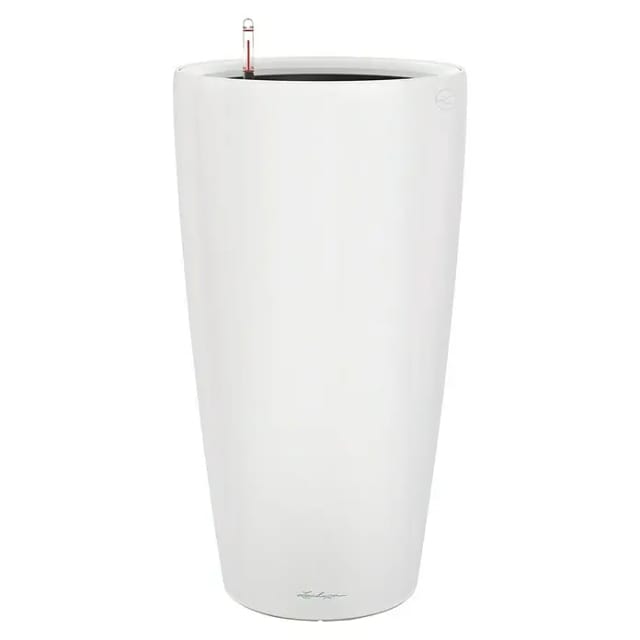 Lechuza® Pflanzgefäß Rondo Premium 32 Weiß Matt Ø 33 cm