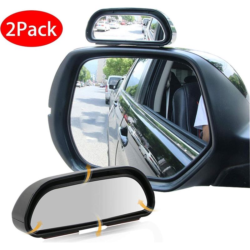Toter-winkel-rückspiegel – 360° Verstellbarer Konvexer Spiegel – Universal Für Auto, Suv, Lkw, Motorrad, Wohnmobil – 2 Stück