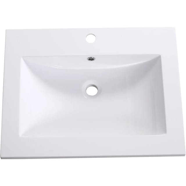 Sanotechnik Waschbecken 60 cm Stella Weiß