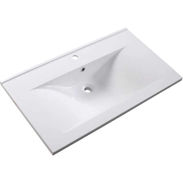 Sanotechnik Waschbecken 90,5 cm Sweet Weiß