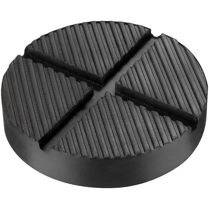 Gummiauflage – Hebeplattform Für Wagenheber – Runde Schutzauflage Für Reifenwechsel – Durchmesser 12,5 Cm – 1 Stück