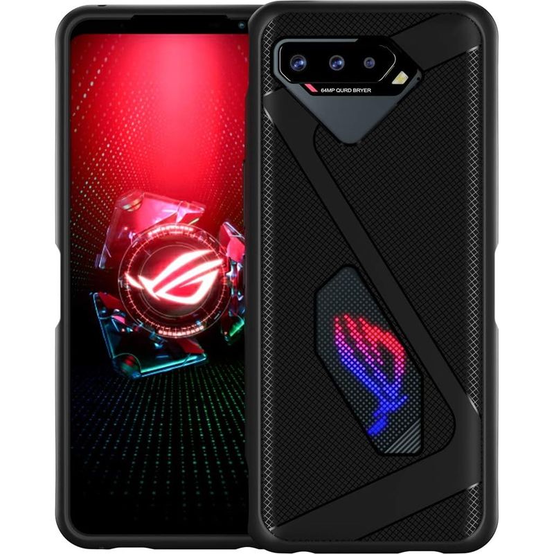 Handyhülle – Für Asus Rog Phone 5 – Aus Silikon Und Tpu – Wärmeableitung – Ergonomische Form – 1 Stück