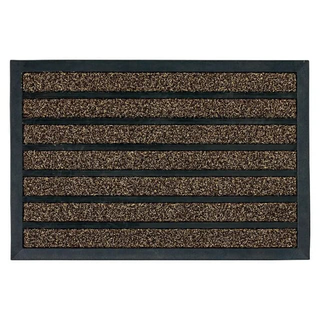 Astra Fußmatte Scraper Line ca. 40 cm x 60 cm Braun