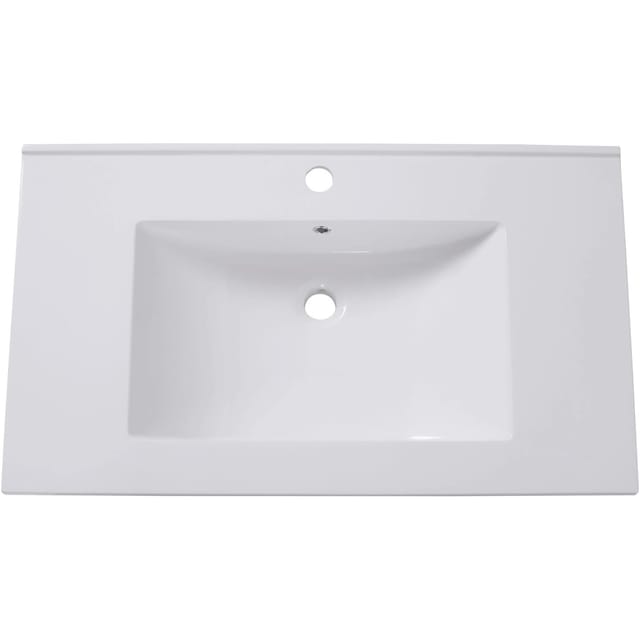 Sanotechnik Waschbecken 80 cm Stella Weiß