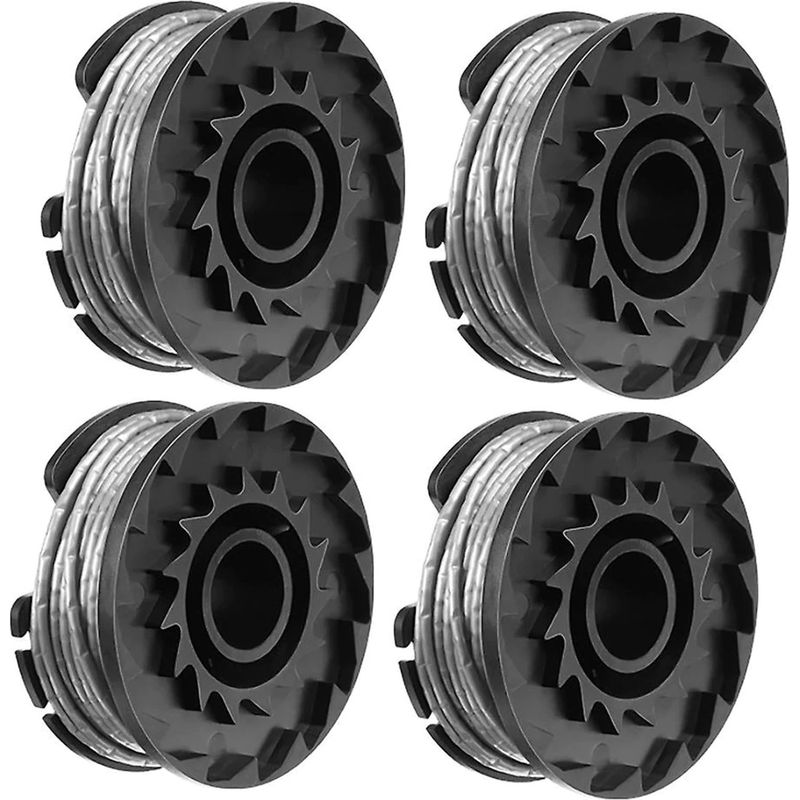 Spulenabdeckung Für Rasenmäher – 55 X 23,5 Mm – Schwarzes Abs – 4er-pack