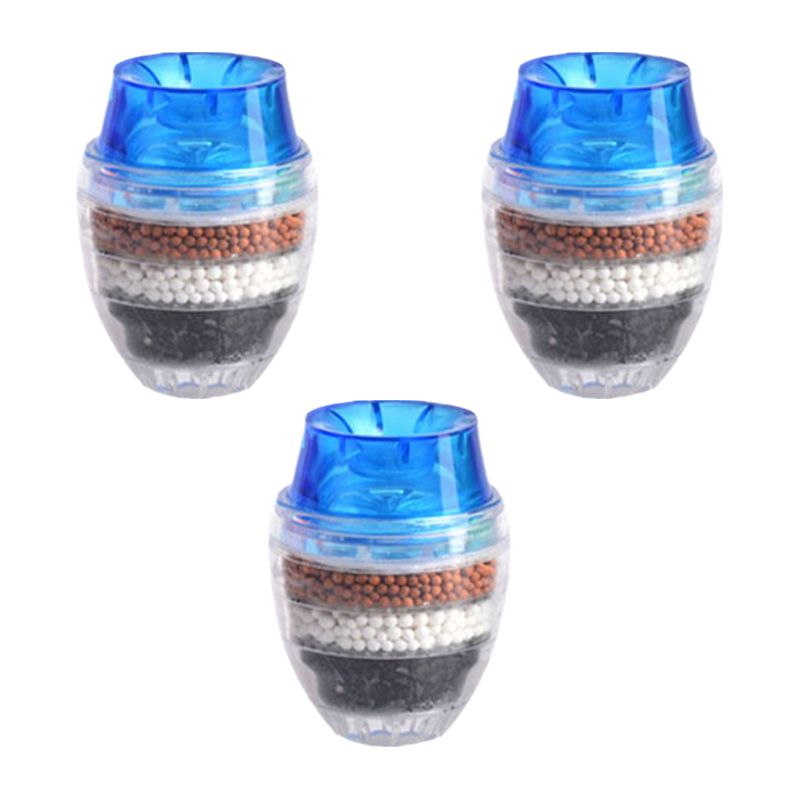 Aktivkohle-reinigungsfilter - Für Küchenarmaturen - 3 Stück