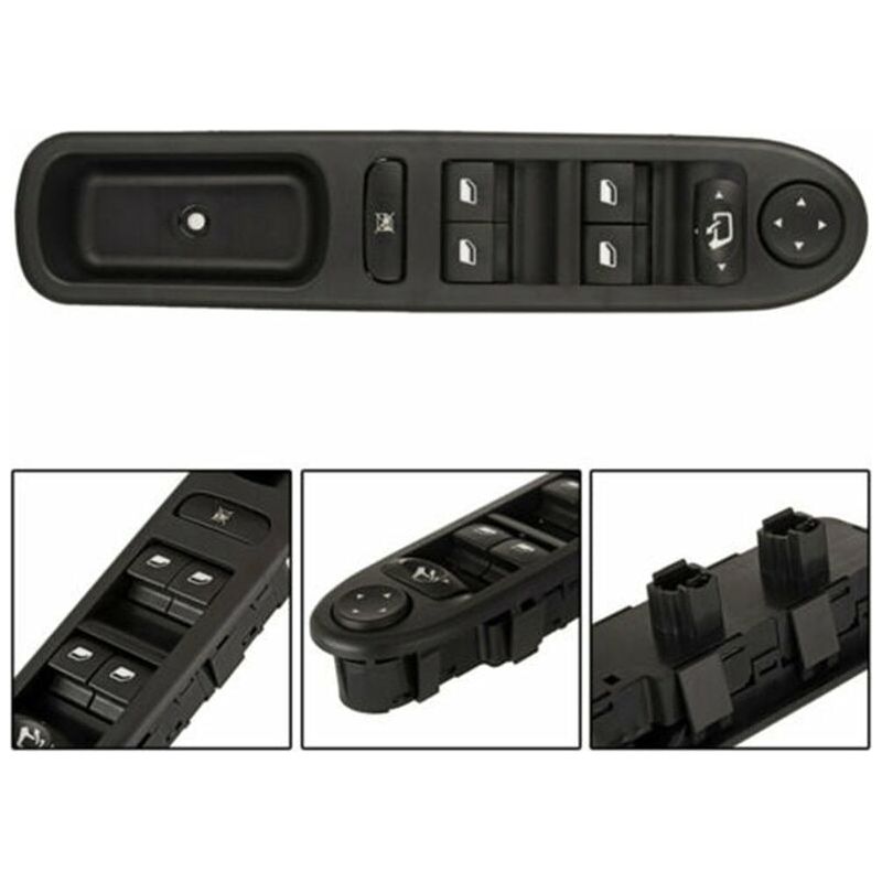 Fensterheberschalter Vorne Rechts – Für Peugeot 207 (2006–2016) – Teilenummer 6490eh – Sw-fh-pj-612a – 1 Stück