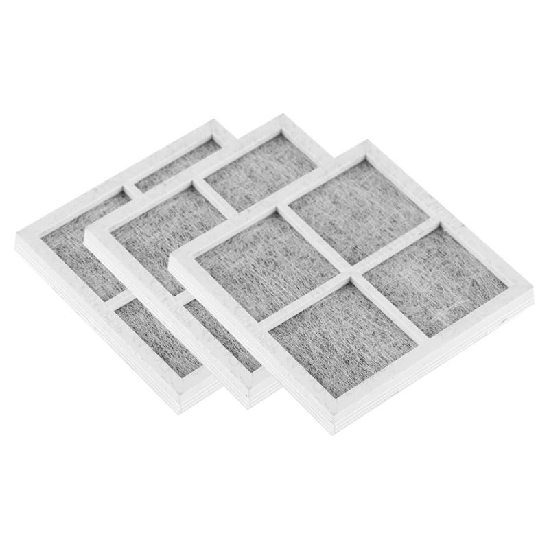 Kühlschrank-luftfilter – Aktivkohle 80 X 80 X 8 Mm – Für Gefrierschrank Und Kühlschrank – 3er-pack