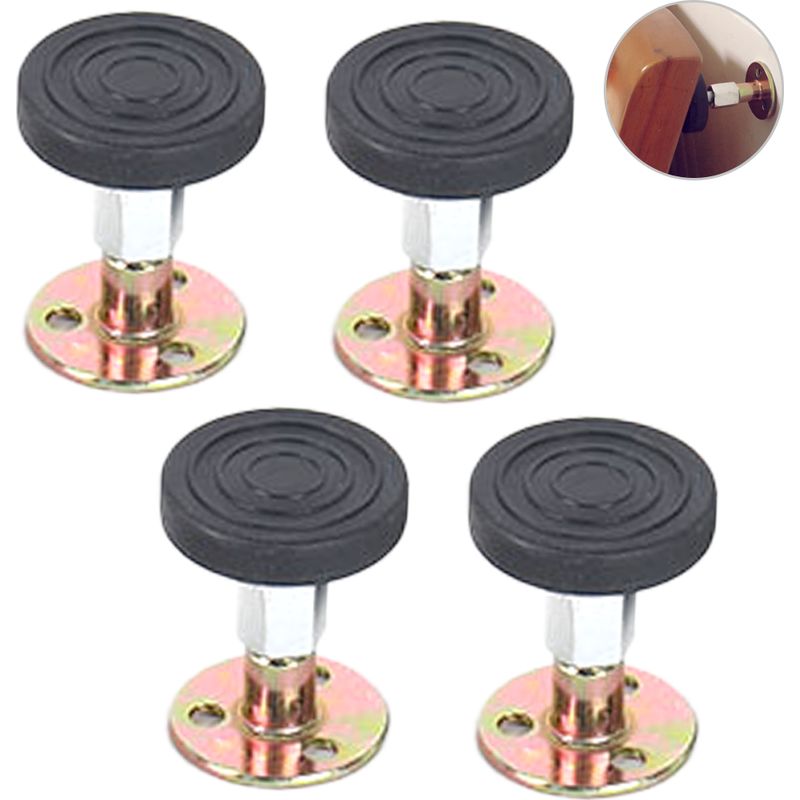 Bettstabilisator Mit Anti-wackel-funktion – Verstellbar Mit Schrauben – Für Instabile Kopfteile Und Möbel – 4 Stück